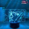 3d lamp anime jojo bizarre adventure rohan kishibe for bedroom decor light birthday gift him led manga 477 - JoJo's Bizarre Adventure Merch