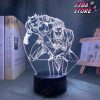 3d night light anime jojo bizarre adventure yoshikage kira for bedroom decor birthday gift him led lamp 602 - JoJo's Bizarre Adventure Merch