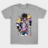 Bizarre Adventure Watercolor T-Shirt Gray / S