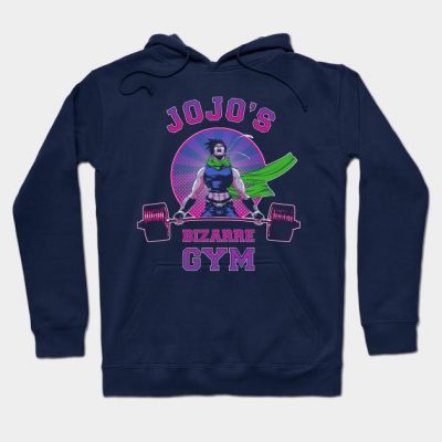 Bizarre Gym Hoodie Navy Blue / S