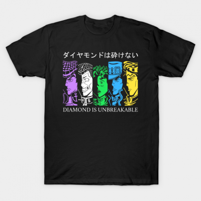 Diamond Is Unbreakable T-Shirt Black / S