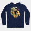 Dio The World Stand Jojos Bizarre Adventure Anime Otaku Hoodie Navy Blue / S