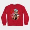 Jjba Sbr Crewneck Sweatshirt Red / S