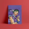 JoJoBizarreAdventureRohanKishibeWallArt 41cb6816 c223 46f0 bf28 7b1a5d6a247f - JoJo's Bizarre Adventure Merch