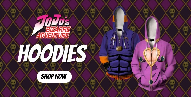 JoJo’s Bizarre Adventure Hoodies