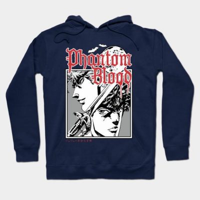 Phantom Blood Hoodie Navy Blue / S