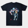 Restoration And Regeneration Watercolor T-Shirt Navy Blue / S