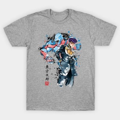 Restoration And Regeneration Watercolor T-Shirt Gray / S