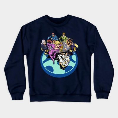 Team Bucciarati Crewneck Sweatshirt Navy Blue / S