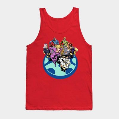 Team Bucciarati Tank Top Red / S
