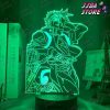 anime 3d lamp jojo bizarre adventure figure for bedroom decor light birthday gift manga led night joseph 282 - JoJo's Bizarre Adventure Merch