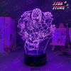 anime 3d lamp jojo bizarre adventure for bedroom decor light birthday gift him jojos manga led 756 - JoJo's Bizarre Adventure Merch