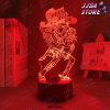 anime 3d night light jojo bizarre adventure hol horse for bedroom decor birthday gift him manga led lamp 758 - JoJo's Bizarre Adventure Merch