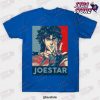 jjba joseph joestar t shirt blue s 564 - JoJo's Bizarre Adventure Merch