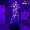 jojo bizarre adventure 3d light anime for bedroom decor birthday gift manga figure night lamp jean pierre 398 - JoJo's Bizarre Adventure Merch