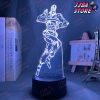 jojo bizarre adventure 3d light anime for bedroom decor birthday gift manga figure night lamp jean pierre 409 - JoJo's Bizarre Adventure Merch