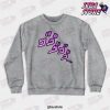 jojos menacing crewneck sweatshirt gray s 838 - JoJo's Bizarre Adventure Merch