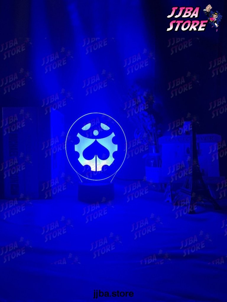 manga jojos bizarre adventure logo design led night light touch sensor colorful nightlight for kids bedroom decor 3d 624 - JoJo's Bizarre Adventure Merch