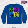 phantom tendency stardust is unbreakable crewneck sweatshirt blue s 386 - JoJo's Bizarre Adventure Merch