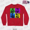 phantom tendency stardust is unbreakable crewneck sweatshirt red s 854 - JoJo's Bizarre Adventure Merch