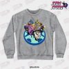 team bucciarati crewneck sweatshirt gray s 640 - JoJo's Bizarre Adventure Merch