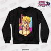 wpanime jojo goldenwind crewneck sweatshirt black s 474 - JoJo's Bizarre Adventure Merch